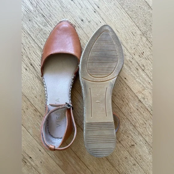 Viscata Barcelona Espadrille Flats leather